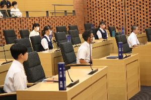 子ども議会の様子