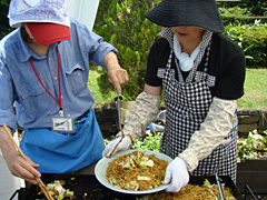 7月8日～10日ボランティア収穫体験6