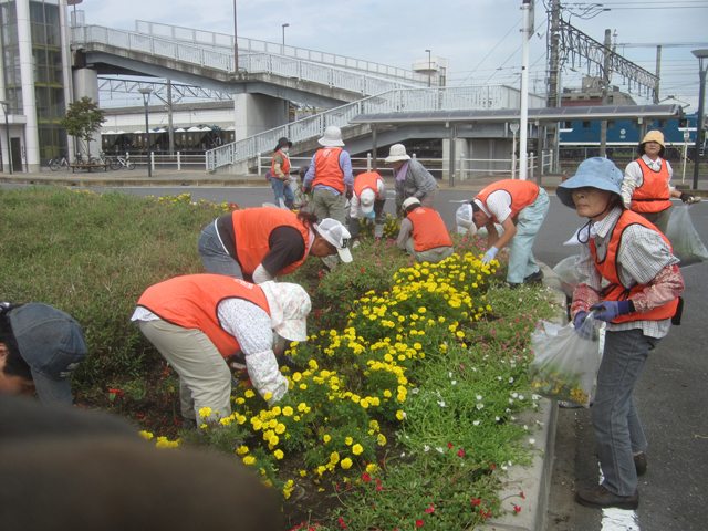 武川駅ロータリー