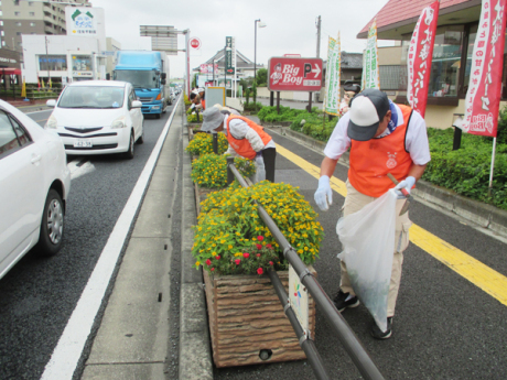 市民ガーデニングボランティア活動1