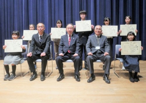最優秀賞受賞者集合写真