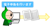 電子申告、電子申請・届出を行います