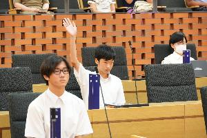 子ども議会の様子