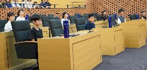 子ども議会の様子
