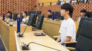 子ども議会の様子