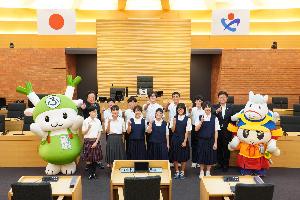 子ども議会の様子