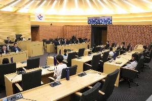 子ども議会の様子