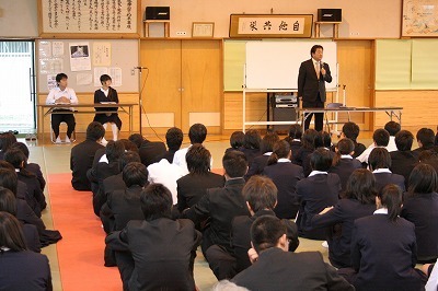 岡部中学校3年生のみなさん1