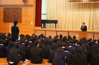 幡羅中学校3年生のみなさん2