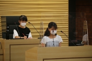 子ども議会の様子