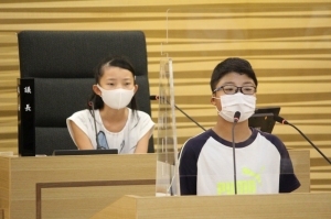 子ども議会の様子