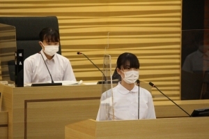 子ども議会の様子