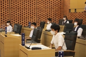 子ども議会の様子