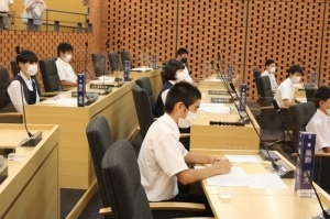 子ども議会の様子
