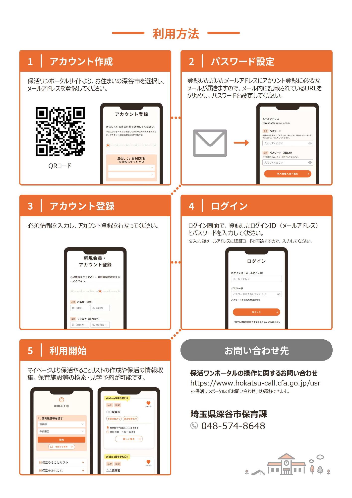 保活情報連携基盤リーフレット(裏)