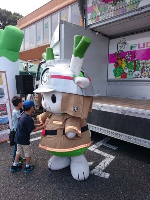人気者な消防士ふっかちゃん