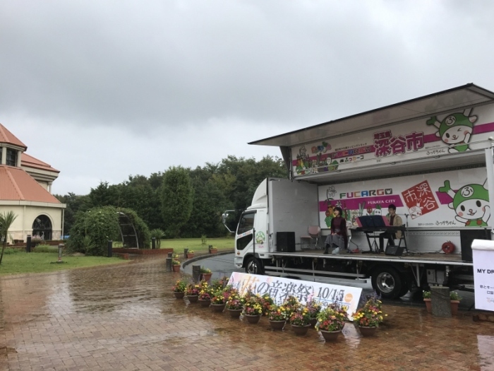 花の音楽祭の様子