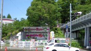 会場への目印はふっカーゴだよ☆
