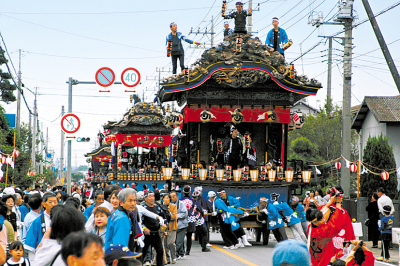 （写真）小前田屋台まつり