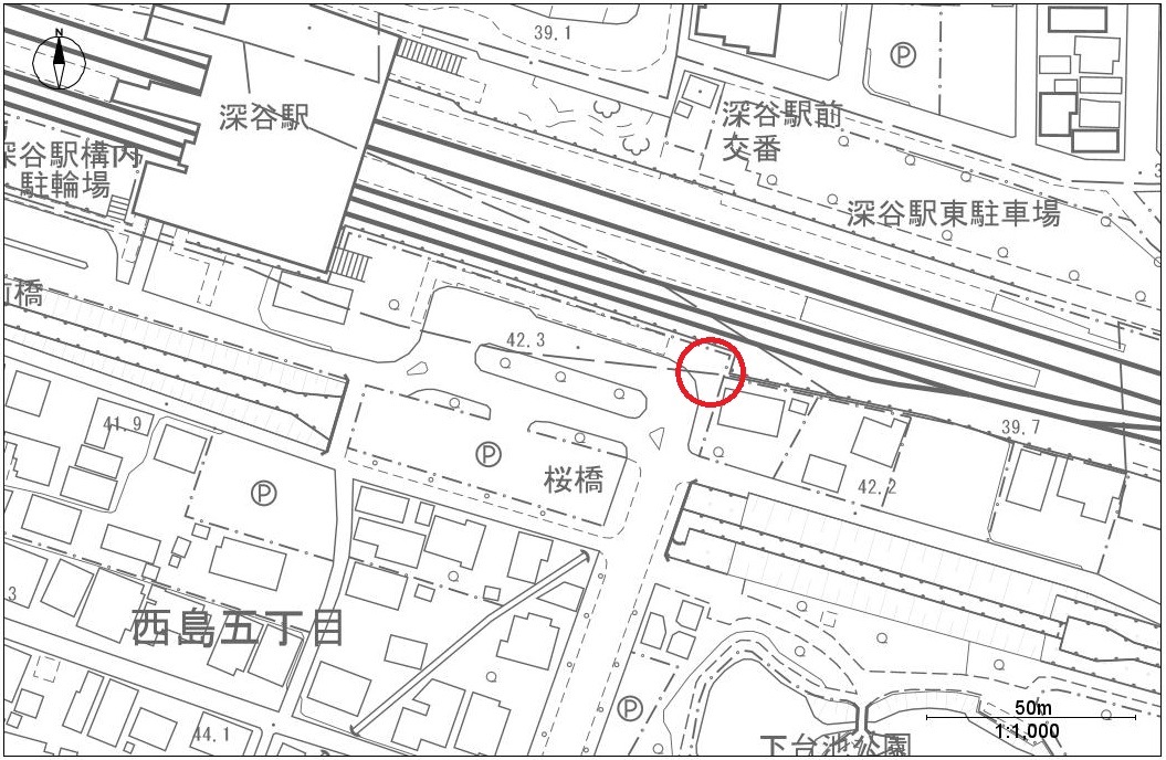 1 深谷駅南口