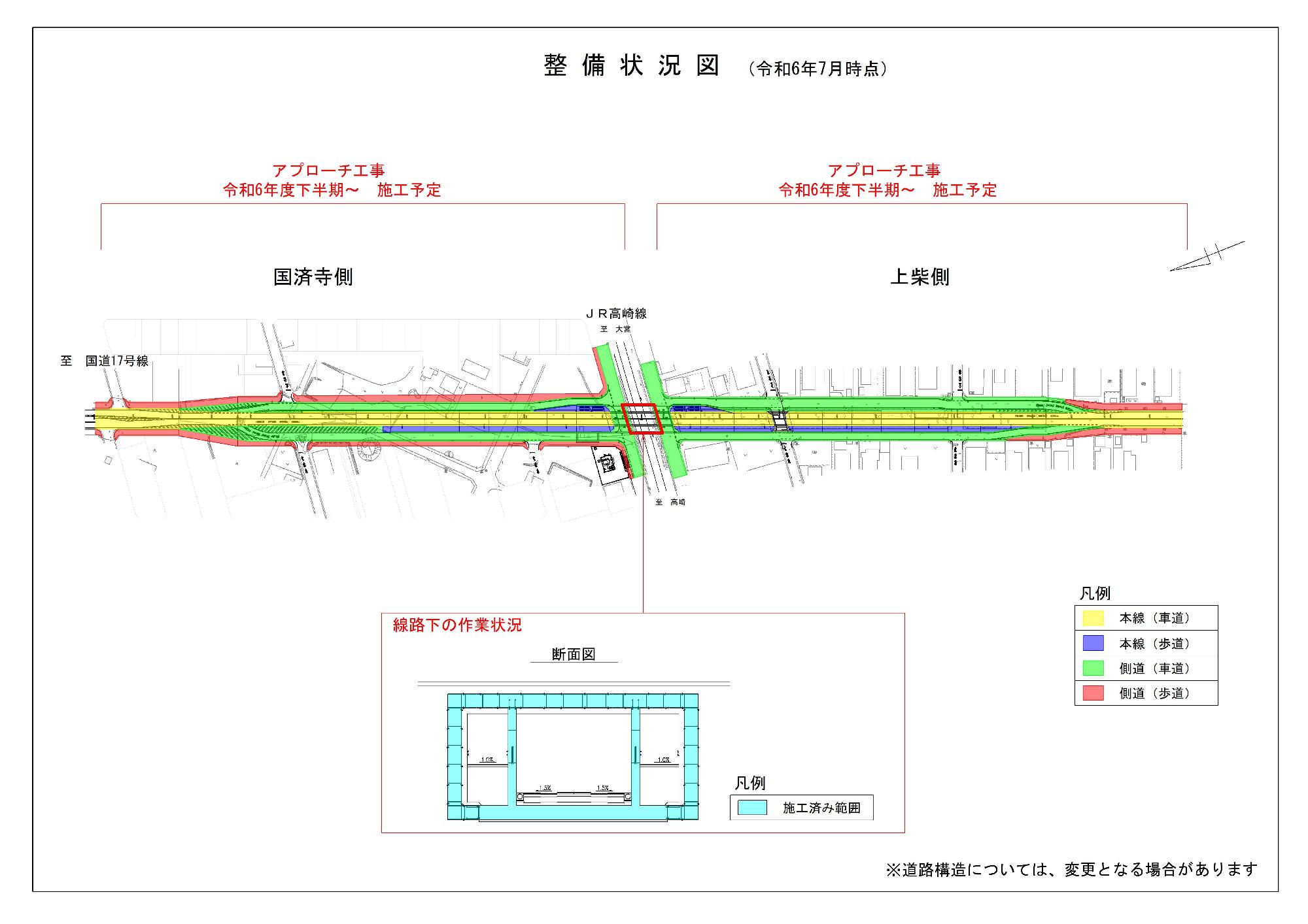 整備状況図
