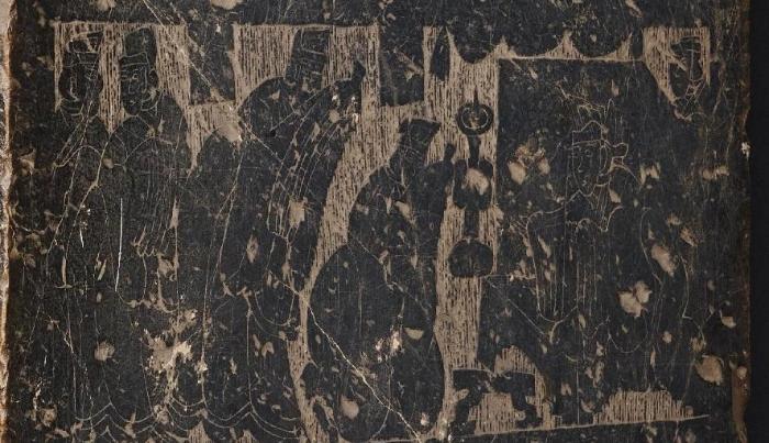 画像石「貴人」