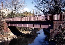 備前渠鉄橋(ポーナル型プレートガーダー型)