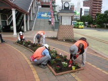 ステイションガーデン植栽