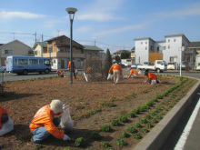 武川駅ロータリー