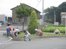 武川駅ロータリー