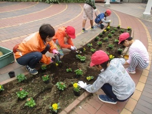 ステイションガーデン植栽