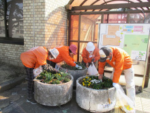 城址公園ボランティア活動