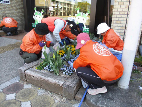 城址公園ボランティア活動