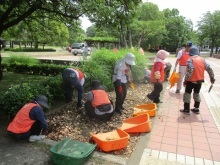 城址公園整地作業