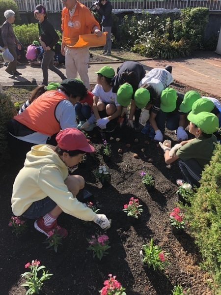 ステイションガーデン植栽