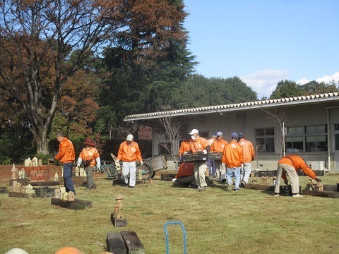 あかり展準備