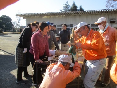 門松づくり