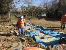 腐葉土づくり