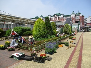 ステイションガーデン植栽