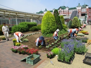 ステイションガーデン植栽