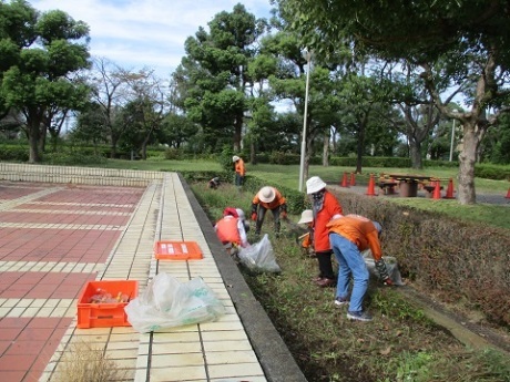 城址公園整地