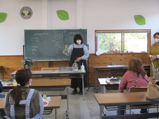 多肉植物の寄せ植え教室