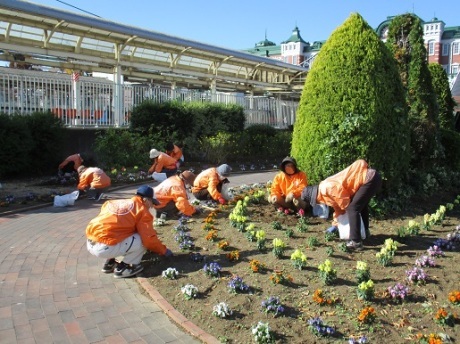 ステイションガーデン除草