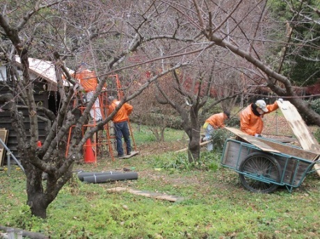 水車小屋改修