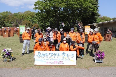 ふかやフラワーウイーク会場見学