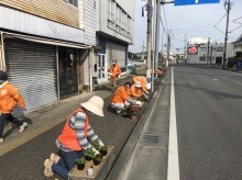 駅通り植栽