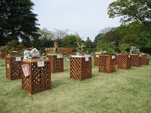 箱庭の展示