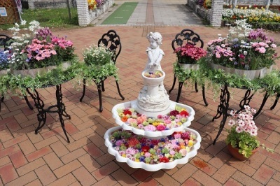花手水の装飾