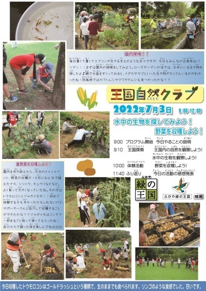 王国自然クラブ第4回活動報告