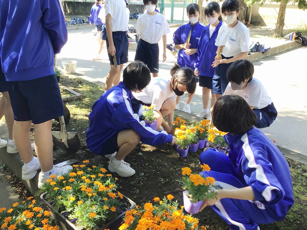 上柴中学校